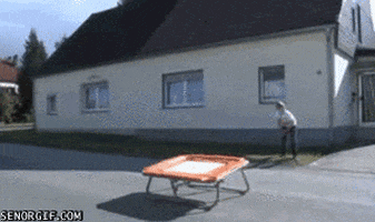 trampoline wtf GIF by Cheezburger