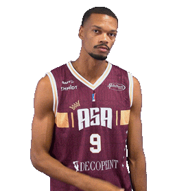 Basketball Celebration Sticker by Alliance Sport Alsace