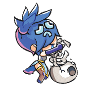 summonerswarapp angry upset skeleton frustrated Sticker