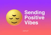 Be Happy Good Vibes GIF by GIPHY Cares