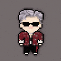 Pixel Dancing GIF