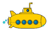 yellow submarine Sticker