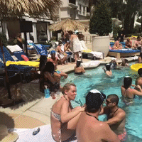 iheartpoolparty GIF by iHeartRadio