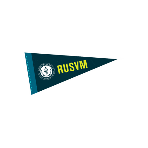 Rossies Sticker by Ross University School of Veterinary Medicine