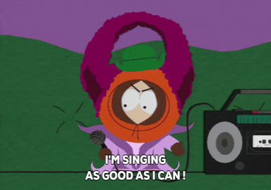 kenny mccormick singing GIF by South Park 