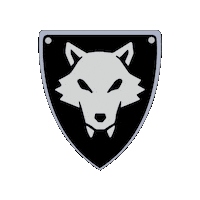 Wolf Lego Sticker