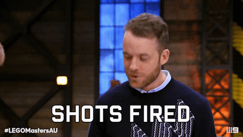 Channel 9 Reaction GIF by LEGO Masters Australia