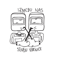 Skrabac love valentine funnyvalentine skrabac Sticker