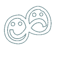badmoodrising sad face happy face happy sad smile face Sticker