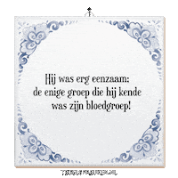 Nl Spreuk Sticker by Tegelspreuken.nl