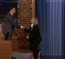 fallontonight hello friends hi wave GIF