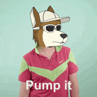 Happy To The Moon GIF by High Street Wolf Society