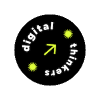 Digital Thinkers Sticker by LX media