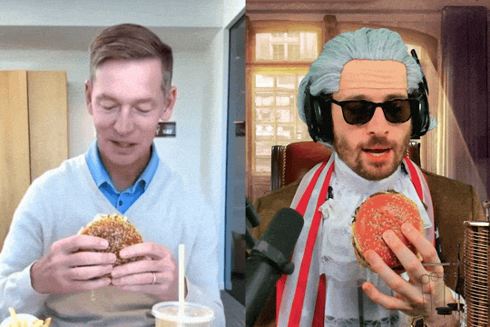 Burger Food Review GIF