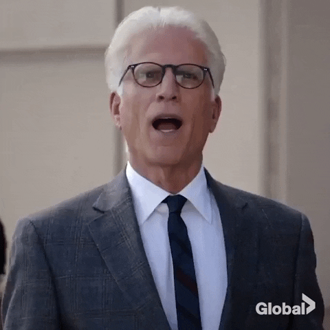 Happy The Good Place GIF by Global TV