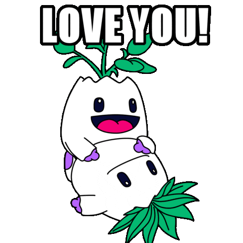 I Love You Kiss Sticker by Magic Eden