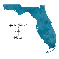 Love Fl Sticker by Amelia Island Florida