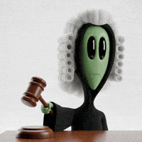 Court Case Order GIF by Lonely Aliens