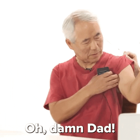 Fathers Day Muscle GIF by BuzzFeed