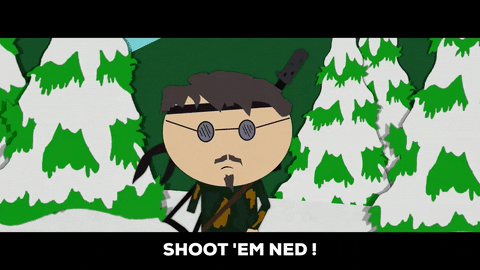 deer shooting GIF by South Park 