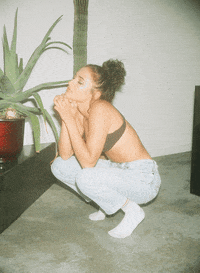 Pose Sitting GIF by Lili-Ann De Francesco