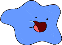 Blue Color Hello Sticker by javadoodles