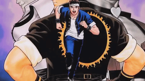 the king of fighters chris GIF