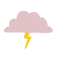Cloud Weather Sticker
