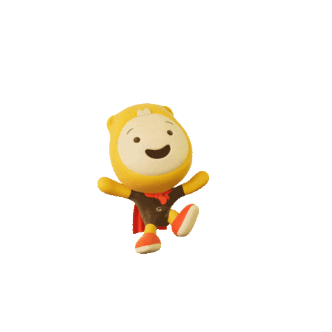 Happy Hey You Sticker by Gumazing