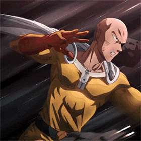 animelab saitama one-punch man GIF
