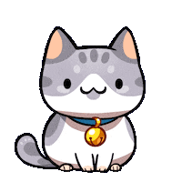 Happy Cat Sticker by Mino Games