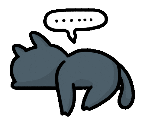 貓 愛心 Sticker
