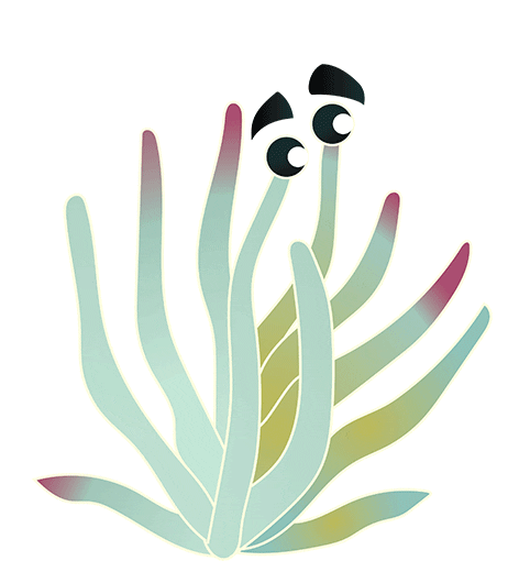 Succulents Fingertips Sticker by California Native Plant Society
