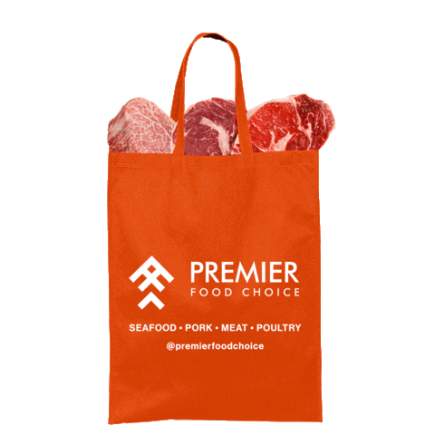 PremierFoodChoice food delivery meat grocery Sticker