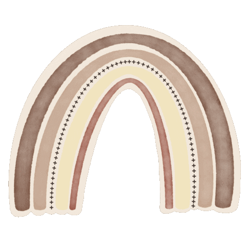 glaysianne rainbow boho arcoiris iris Sticker