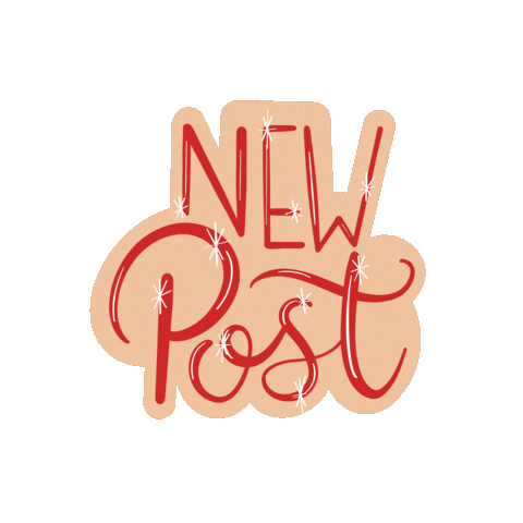 lauraletteringdesign new post newpost lettering Sticker