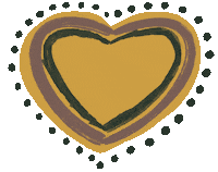 I Love You Hearts Sticker by Boheme Me