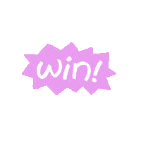 Button Win Sticker by Woezel & Pip