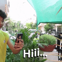 grishmajethiya hello hey hii hiii GIF
