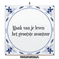 Nl Verandering Sticker by Tegelspreuken.nl
