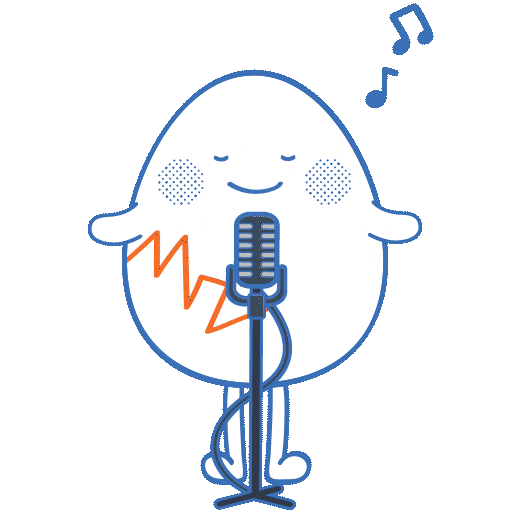 Show Singing Sticker by M21.hk