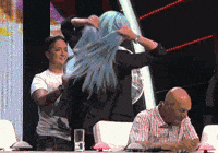 Hair Fan GIF