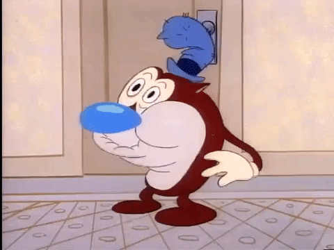 ren and stimpy nicksplat GIF