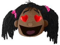 Happy In Love Sticker by Fluffy Friends