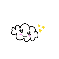 baltart star cloud fofo nuvem Sticker