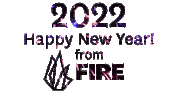 New Year Fire Sticker by TheFIREorg