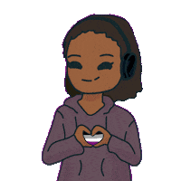 Pride Ace Sticker by Contextual.Matters