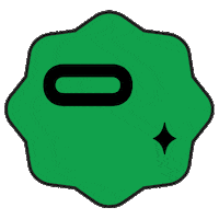 Glowincpotion green glowinc glowincpotion logogram Sticker