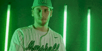Baseball Ball GIF by Marshall University Athletics
