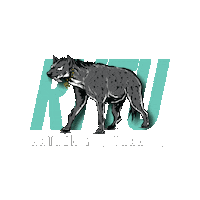 Spotted Hyena Sticker by RYTU_